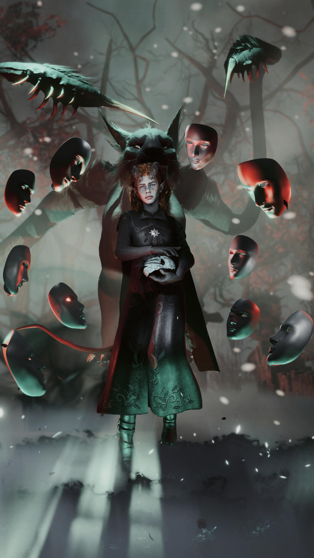 Beneath the Mask by Mossy The Padlock ──────────── INSTAGRAM BSKY