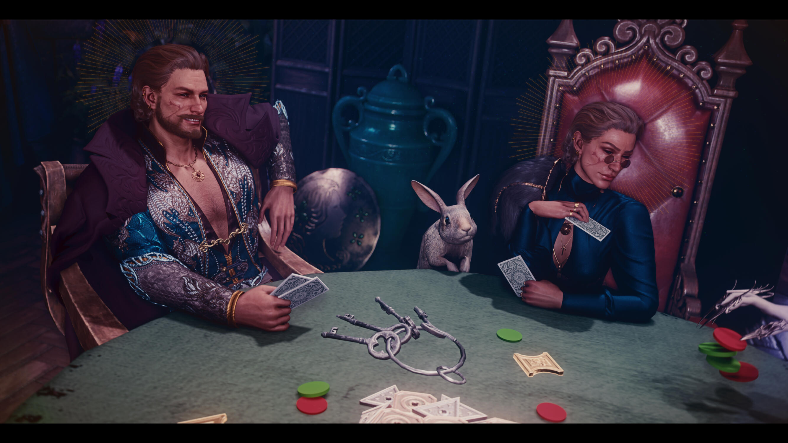 Game Night with Luck and Misfortune by Munchy ──────────── BSKY TUMBLR
