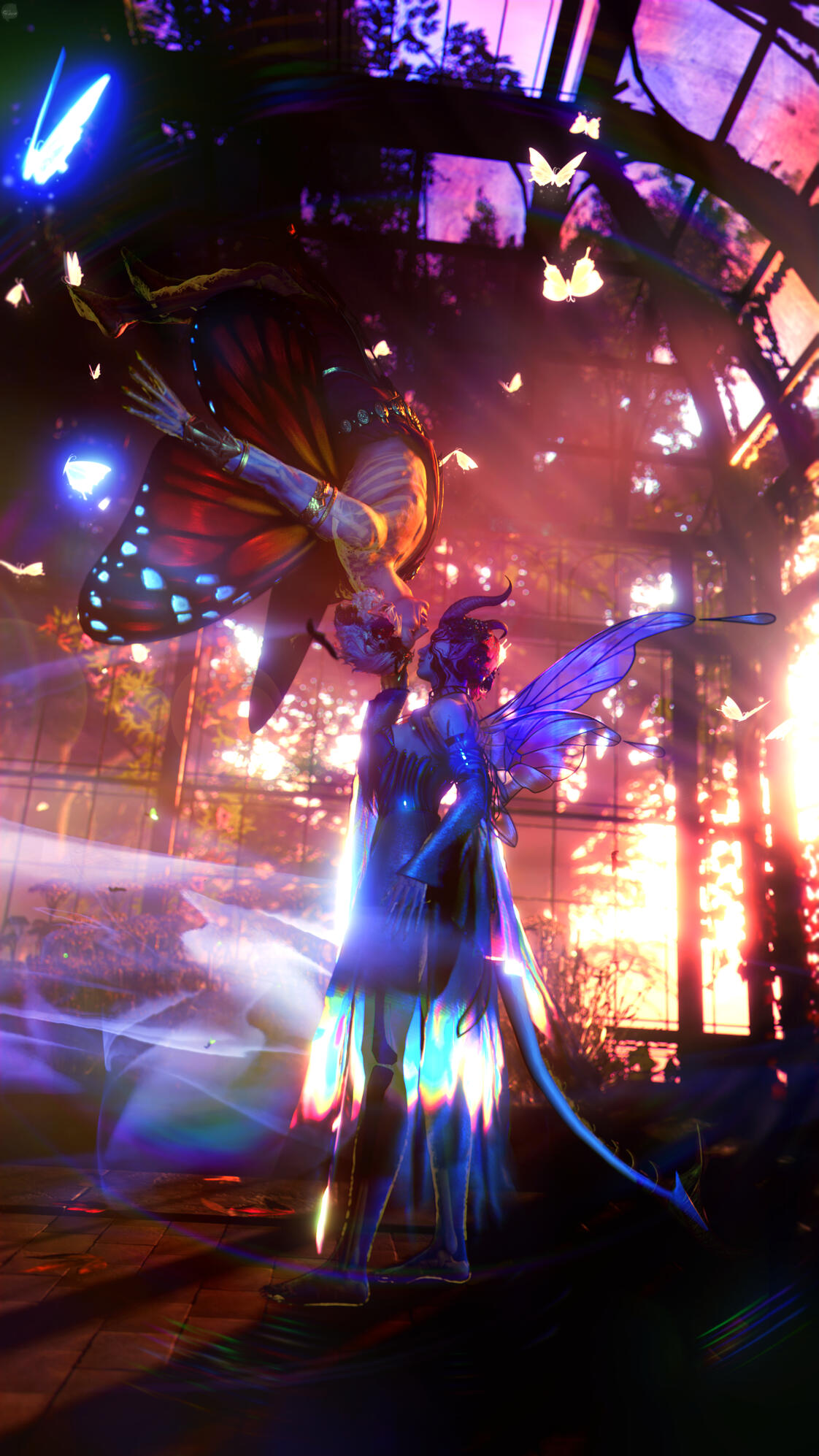 Luci'korns - Dual Fairies by Shkura ──────────── TUMBLR BSKY